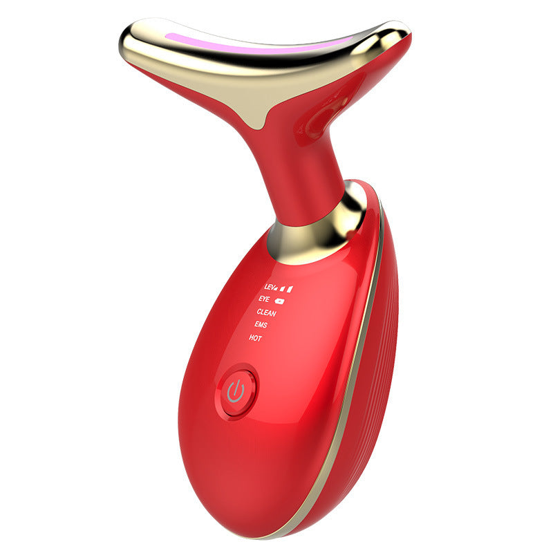 GentleCare EMS Thermal Neck Massager – Heat & LED Therapy